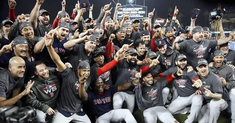 Los Medias Rojas de Boston ganaron su cuarto campeonato de la Serie Mundial