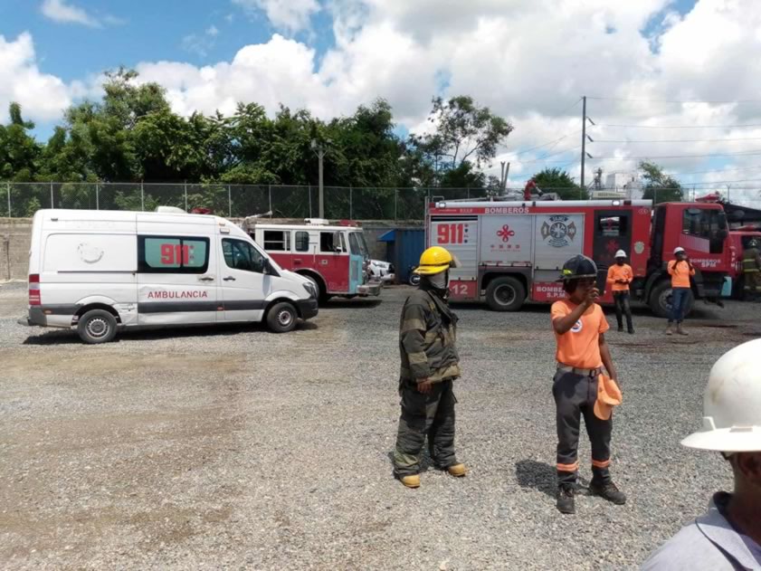 Explosion en casa Brugal de San Pedro de Macoris