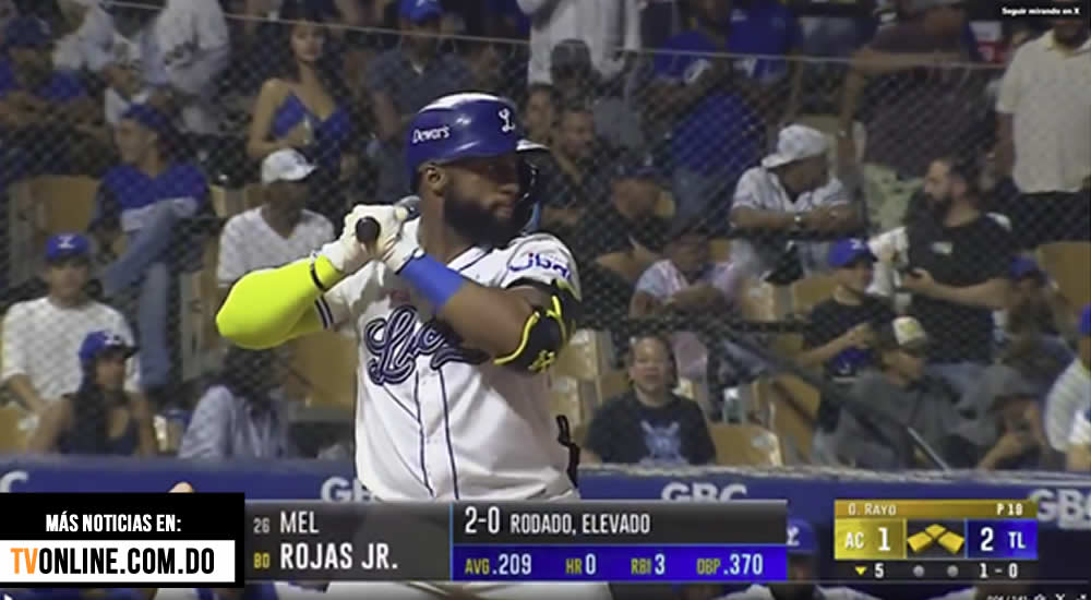 Mel Rojas Jr. conecta grand slam y los Tigres del Licey rompen racha de seis derrotas en la LIDOM 2025-26